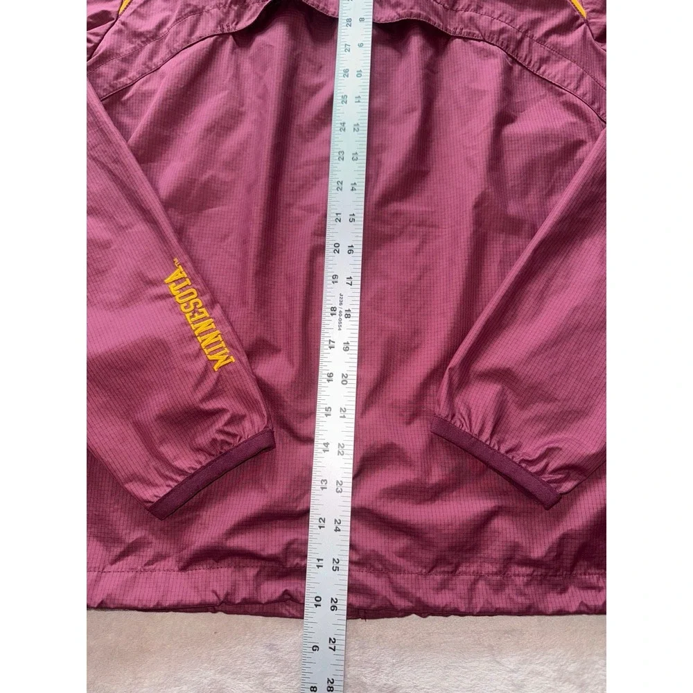 Minnesota Jacket Adult Nike Golden‎ Gophers Storm Football Windbreaker Mens Sz L